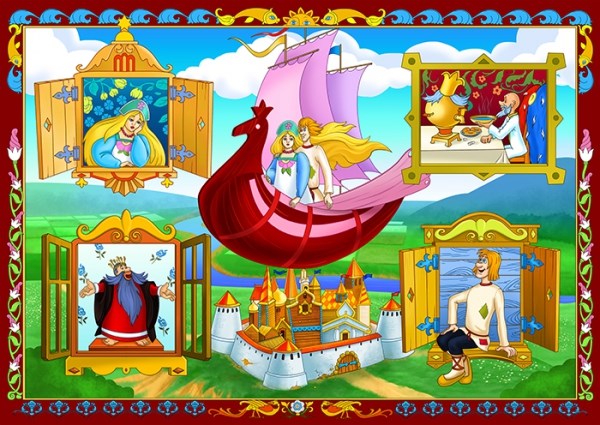 Castorland (B-PU50201-BC) - "Flying Ship" - 500 pièces