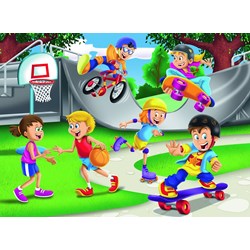 Ravensburger (10687) - "Skateboarding" - 100 pièces