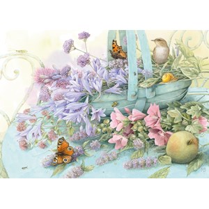 Schmidt Spiele (59572) - Marjolein Bastin: "Panier de Fleurs" - 1000 pièces