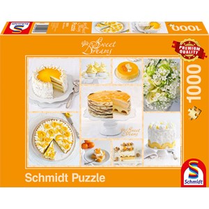 Schmidt Spiele (59574) - "Jaune" - 1000 pièces