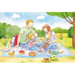 Schmidt Spiele (56260) - "Outdoor Picnic" - 60 pièces