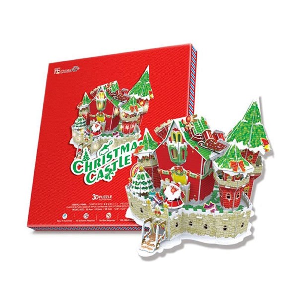 Cubic Fun (P646h) - "Christmas Castle" - 84 pièces
