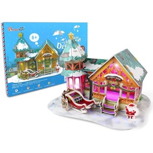 Cubic Fun (P649h) - "Christmas Dessert Shop" - 43 pièces