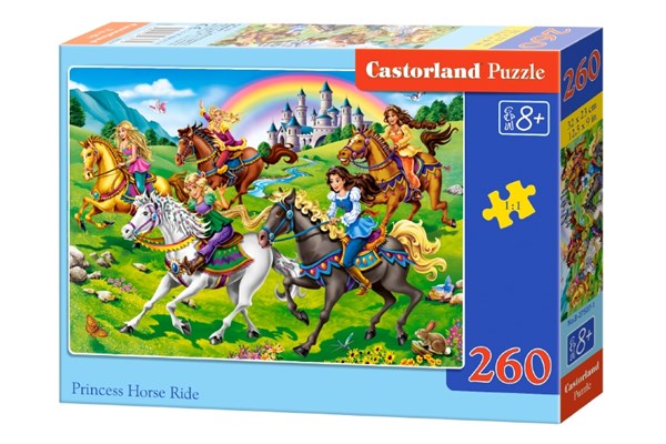 Castorland (B-27507) - "Princess Horse Ride" - 260 pièces