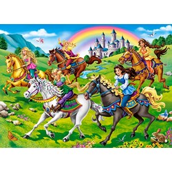 Castorland (B-27507) - "Princess Horse Ride" - 260 pièces