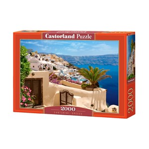 Castorland (C-200672) - "Santorini, Greece" - 2000 pièces