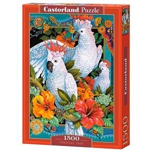 Castorland (C-151714) - "Tropical Trio" - 1500 pièces