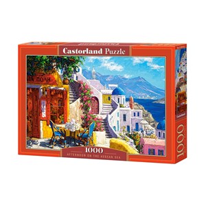 Castorland (C-104130) - "Afternoon on the Aegean Sea" - 1000 pièces