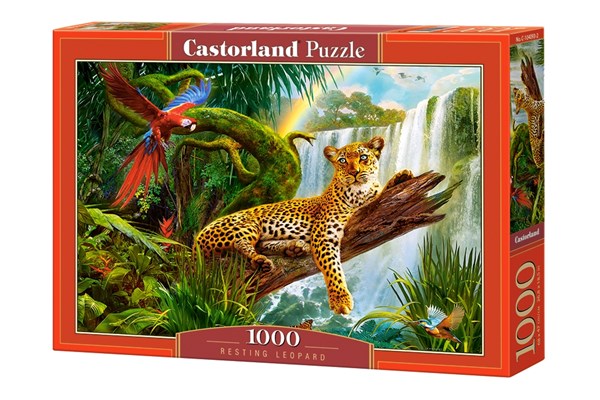 Castorland (C-104093) - "Resting Leopard" - 1000 pièces