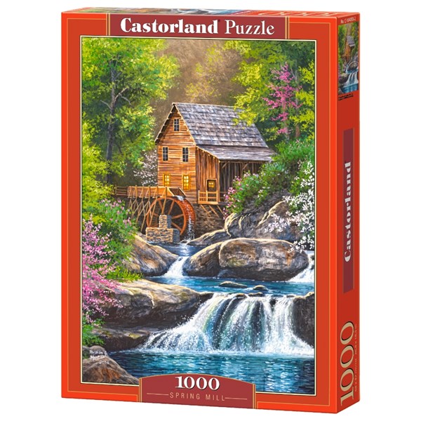 Castorland (C-104055) - "Spring Mill" - 1000 pièces