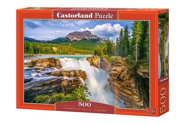 Castorland (B-53117) - "Sunwapta Falls, Canada" - 500 pièces