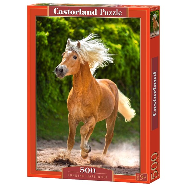 Castorland (B-52981) - "Running Haflinger" - 500 pièces