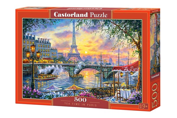 Castorland (B-53018) - "Tea Time in Paris" - 500 pièces