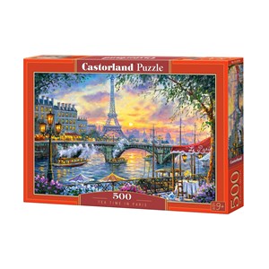 Castorland (B-53018) - "Tea Time in Paris" - 500 pièces