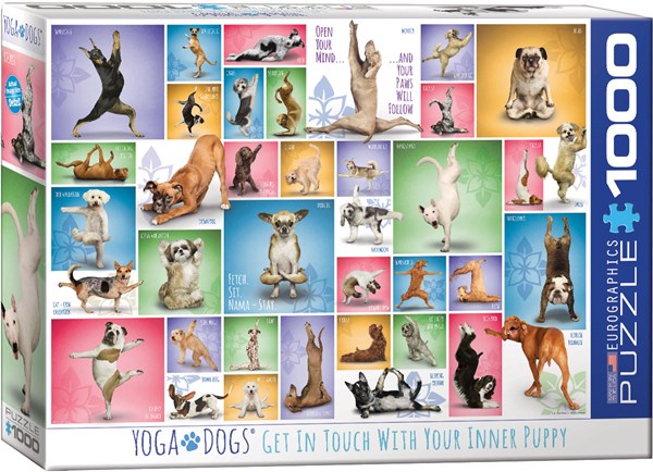 Eurographics (6000-0954) - "Yoga Dogs" - 1000 pièces