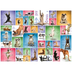 Eurographics (6000-0954) - "Yoga Dogs" - 1000 pièces
