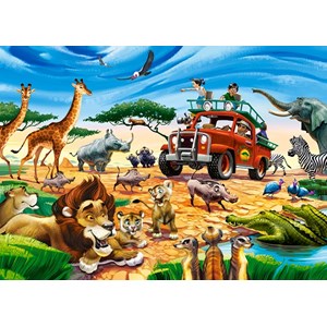 Castorland (B-018390) - "Safari Adventure" - 180 pièces