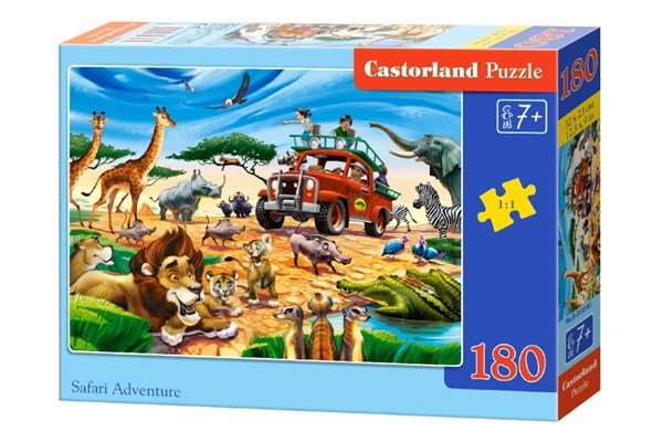 Castorland (B-018390) - "Safari Adventure" - 180 pièces