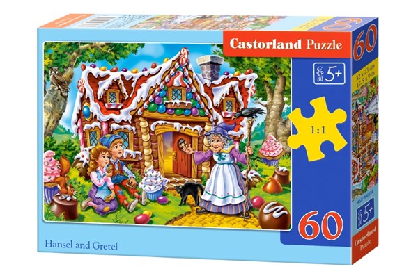 Castorland (B-066094) - "Hansel and Gretel" - 60 pièces