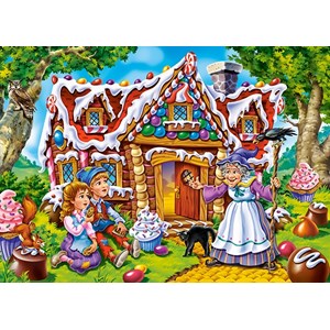 Castorland (B-066094) - "Hansel and Gretel" - 60 pièces
