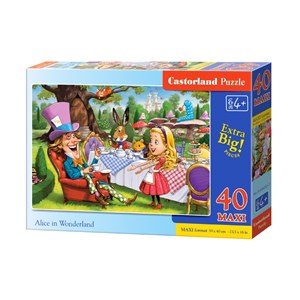 Castorland (B-040292) - "Alice au Pays des Merveilles" - 40 pièces