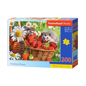 Castorland (B-222025) - "Strawberry Dessert" - 200 pièces