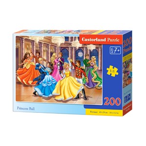 Castorland (B-222018) - "Princess Ball" - 200 pièces