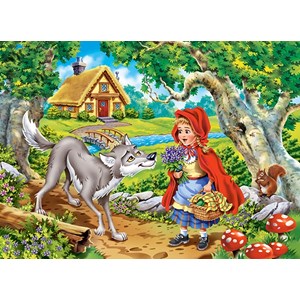 Castorland (B-070015) - "Le Petit Chaperon Rouge" - 70 pièces