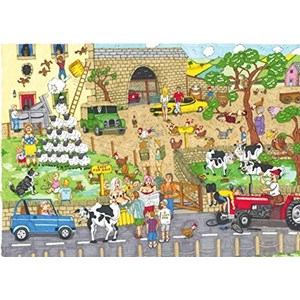 The House of Puzzles (3848) - "Funny Farm" - 1000 pièces