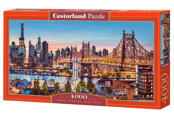 Castorland (C-400256) - "Good Evening New York" - 4000 pièces