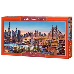Castorland (C-400256) - "Good Evening New York" - 4000 pièces