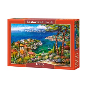 Castorland (C-151776) - "Cote d’Azur" - 1500 pièces