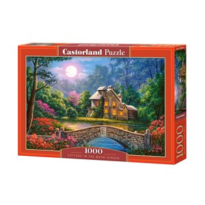 Castorland (C-104208) - "Cottage in the Moon Garden" - 1000 pièces