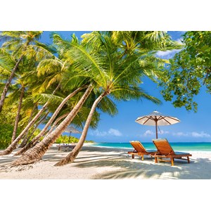 Castorland (B-53100) - "Leisure in Paradise" - 500 pièces