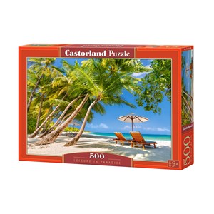 Castorland (B-53100) - "Leisure in Paradise" - 500 pièces