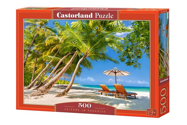 Castorland (B-53100) - "Leisure in Paradise" - 500 pièces