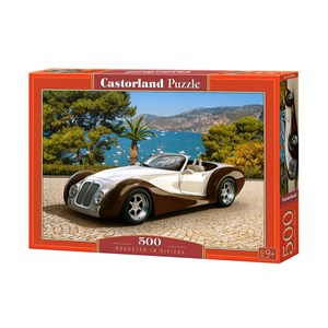 Castorland (B-53094) - "Roadster in Riviera" - 500 pièces