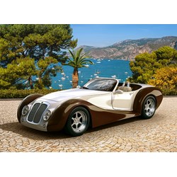 Castorland (B-27538) - "Roadster in Riviera" - 260 pièces