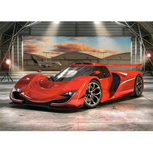 Castorland (B-066162) - "Concept Car in Hangar" - 60 pièces