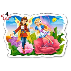 Castorland (B-005093) - "Fairytale Love" - 3 4 6 9 pièces