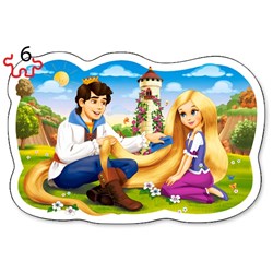 Castorland (B-005093) - "Fairytale Love" - 3 4 6 9 pièces