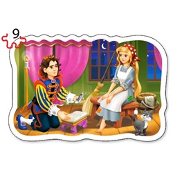 Castorland (B-005093) - "Fairytale Love" - 3 4 6 9 pièces