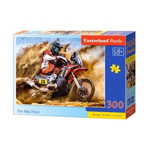 Castorland (B-030354) - "Dirt Bike Power" - 300 pièces