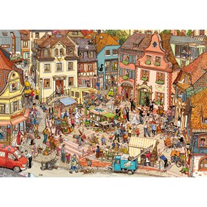 Heye (29884) - Doro Göbel: "Market Place" - 1000 pièces