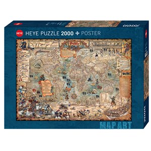 Heye (29847) - Rajko Zigic: "Monde des Pirates" - 2000 pièces