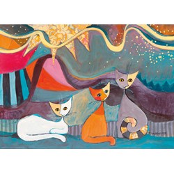 Heye (29853) - Rosina Wachtmeister: "Yellow Ribbon" - 1000 pièces