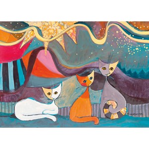 Heye (29853) - Rosina Wachtmeister: "Yellow Ribbon" - 1000 pièces