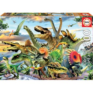 Educa (17961) - "Dinosaures" - 500 pièces