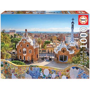 Educa (17966) - "Barcelona view from Park Güell" - 1000 pièces