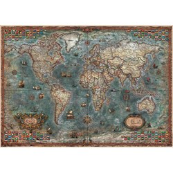 Educa (18017) - "Carte du Monde Antique" - 8000 pièces